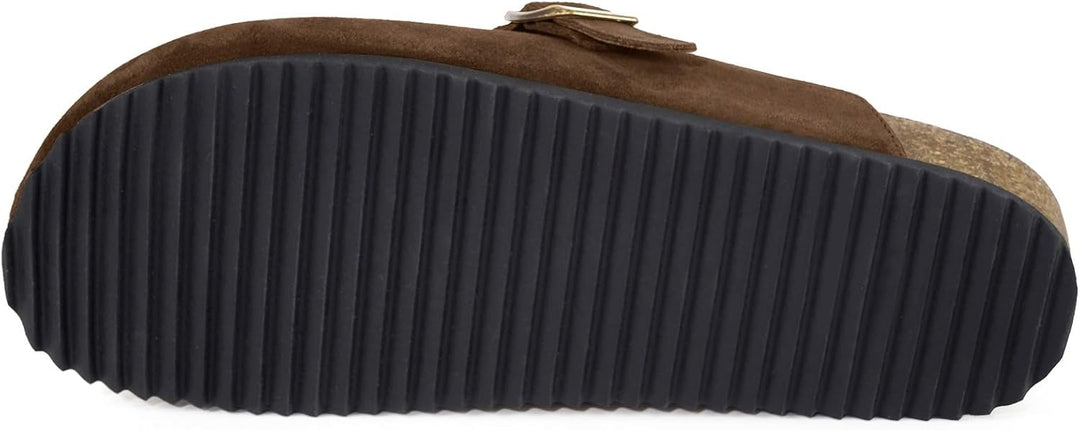 Intini Clogs Hausschuhe Herren Damen Pantoletten Leder | Schlappen Geschlossene, Weiches Kork-fussbe