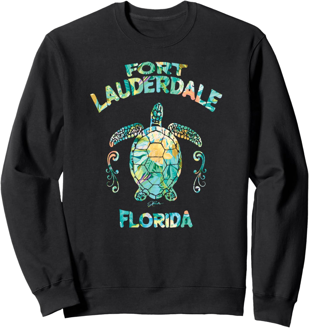 JCombs: Fort Lauderdale, Florida, Meeresschildkröte Sweatshirt
