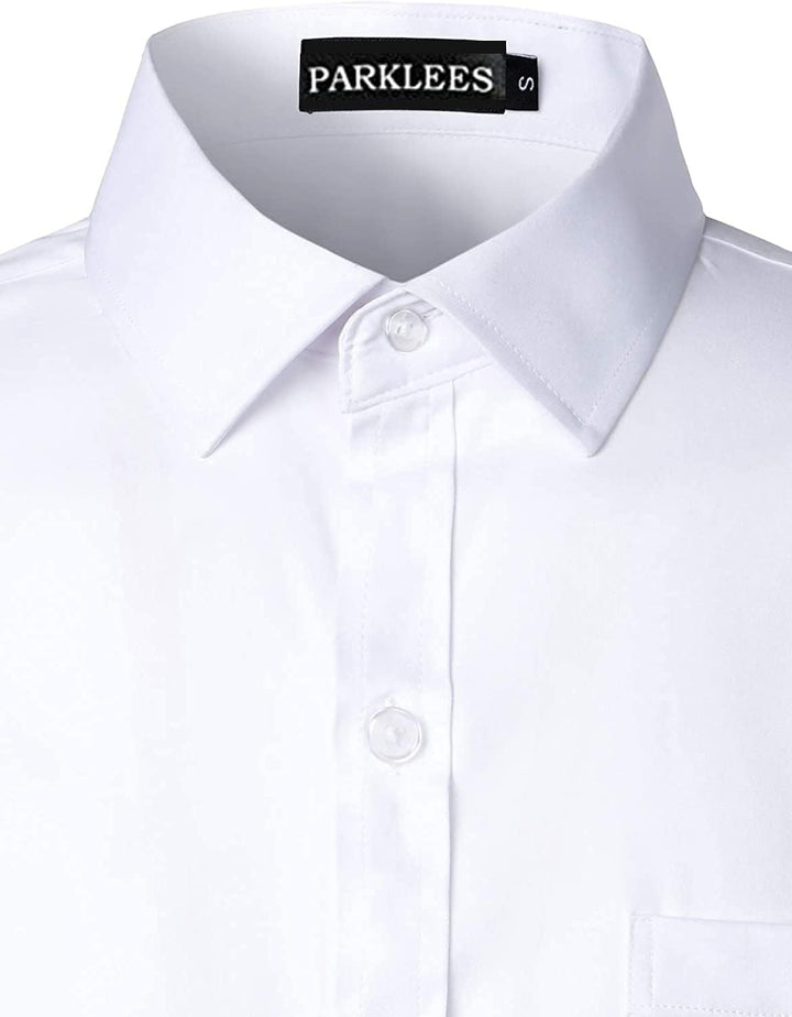 Parklees Herrenhemd, urban, modisch, Freizeit- und Businesshemd, schmale Passform, lange Ärmel, Knop