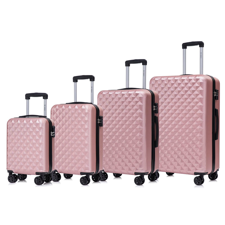 Premium Reisekoffer TSA-Schloss, Hartschalen-Koffer Trolley Kabinenkoffer Rollkoffer Suitcase Handge