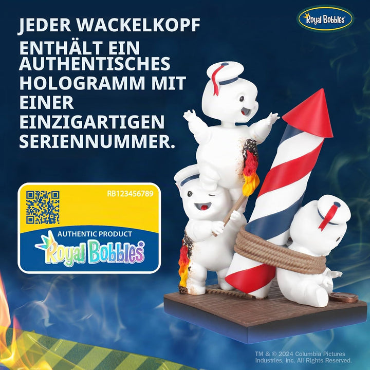 Royal Bobbles Ghostbusters Afterlife Mini Pufts Rocket Bobblescape, Polyresin Premium lebensechte Fi