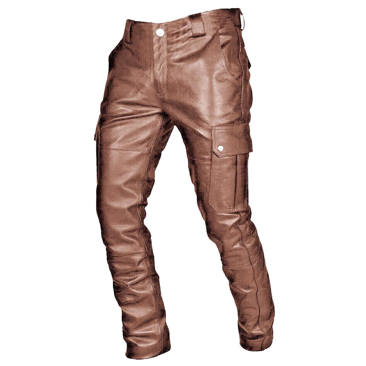 Lederhose Herren Cargo Lederhose Herren Modern Braun Lederhose Herren Outdoor Regular Fit Lederhose