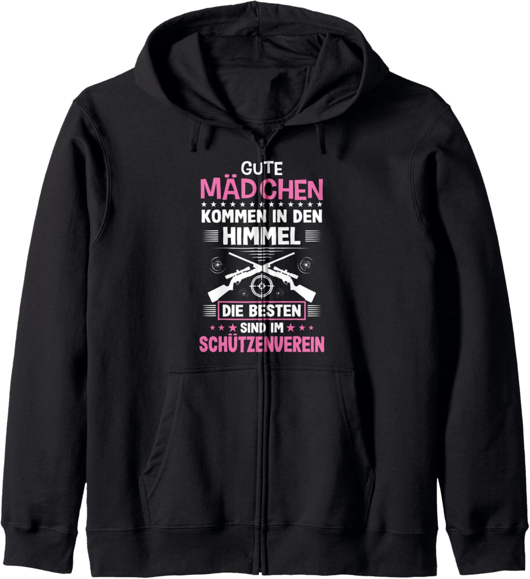 Sportschütze Mädchen Schützenverein Schützenfest Schützin Kapuzenjacke