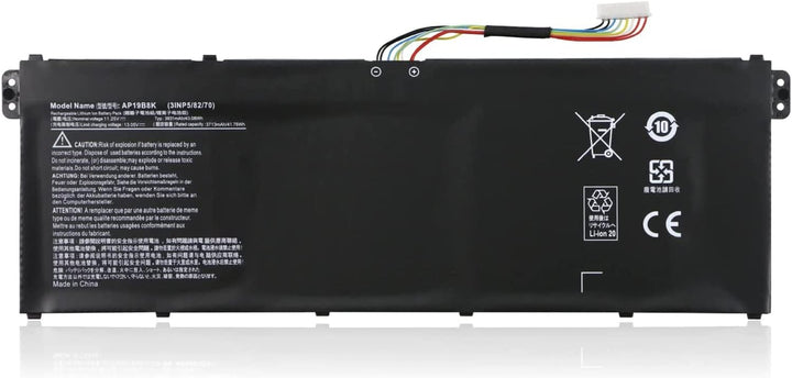 AP19B8K 3INP5/82/70 Laptop Akku kompatibel mit Acer Aspire A315-23 A315-58 A317-52 A317-53 A514-53 A