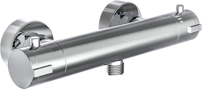 JOHO VC-3030-ABLAGE CP Duschset Regendusche, Chrom & EISL CLAUDIO, Mischbatterie mit Thermostat, The