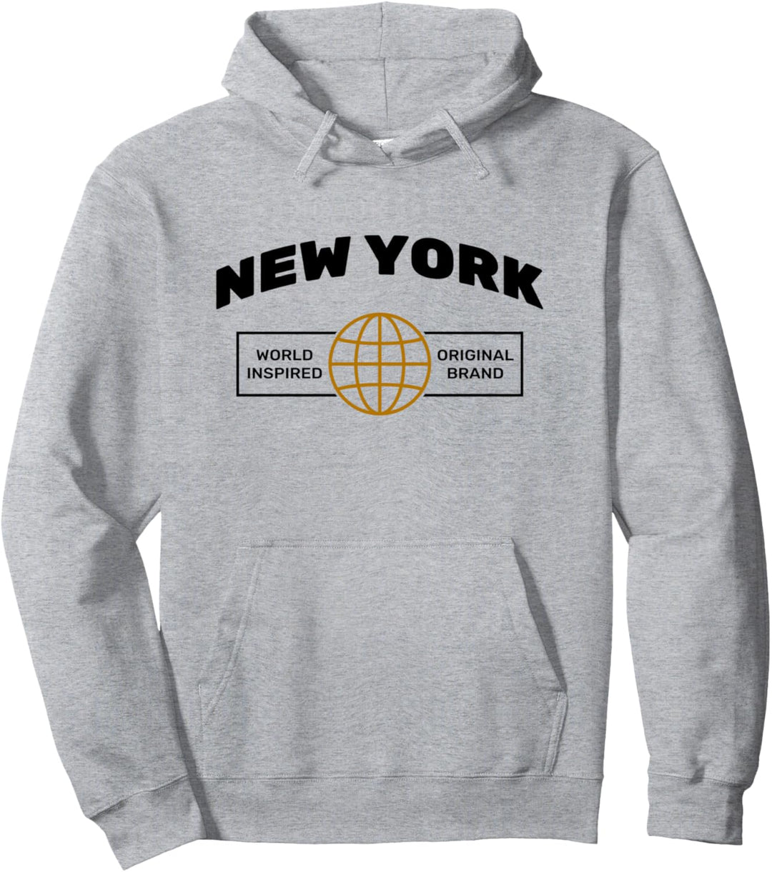 New York City World Inspired, New York City Outfit Graphic Pullover Hoodie