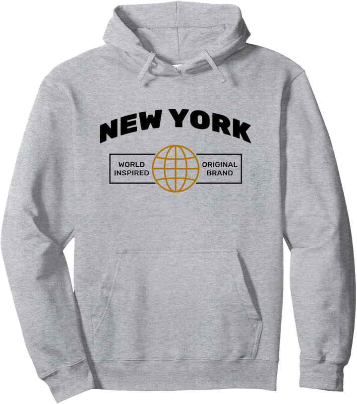 New York City World Inspired, New York City Outfit Graphic Pullover Hoodie