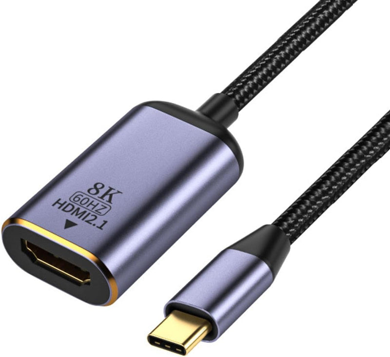 NFHK USB 4 USB-C Typ-C Quelle auf Buchse HDMI 2.0 Kabel Display 8K 60HZ UHD 4K HDMI Stecker Monitor