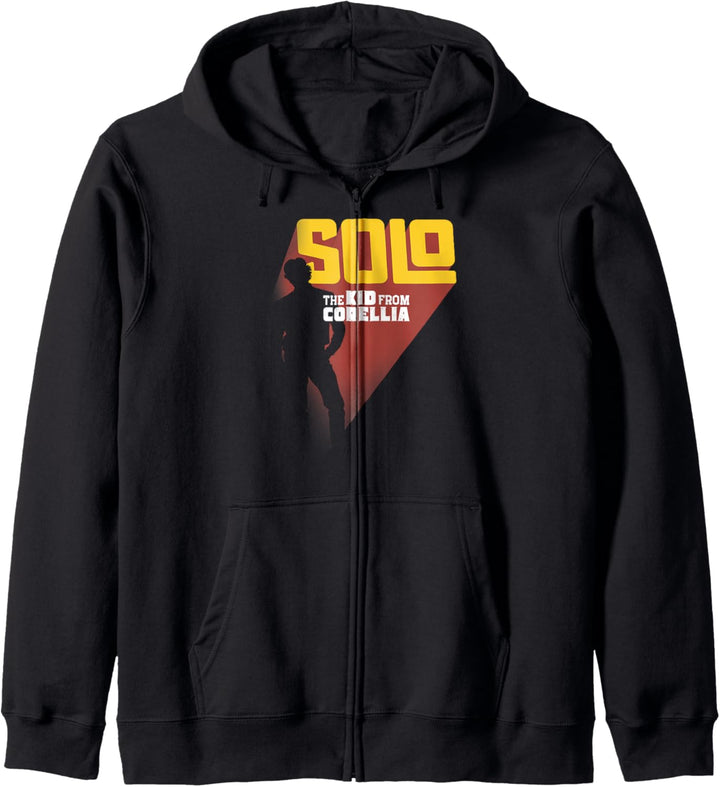 Star Wars Han Solo Movie Kid Silhouette Kapuzenjacke