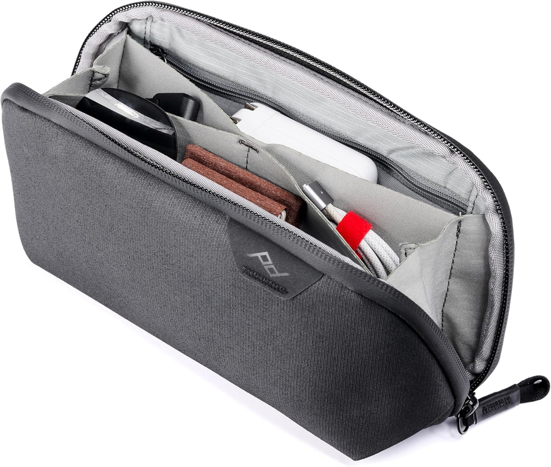 PEAK DESIGN Tech Pouch Small - Black BTP-S-BK-1 Noir wenig, Noir wenig