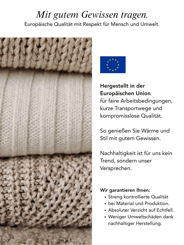 Baesics Stirnband Leo Anthrazit für Damen & Herren – warme & elastische Unisex Ohrenwärmer mit Fleec