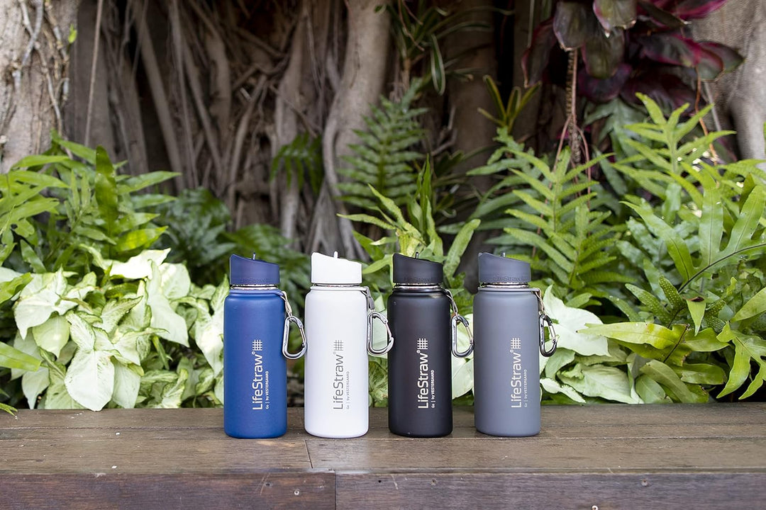 LifeStraw Go Stainless Steel (white), 710 ml Weiss, Weiss