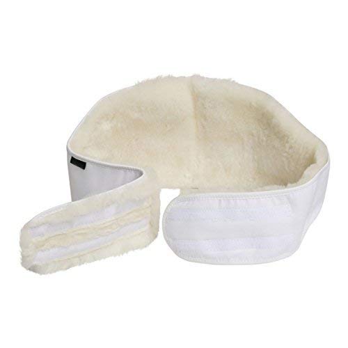 Lammfell - NIERENGURT Lammfellwärmer Nierenwärmer Rückenwärmer S-3XL Grösse 3XL, Farbe Weiss 3XL Wei
