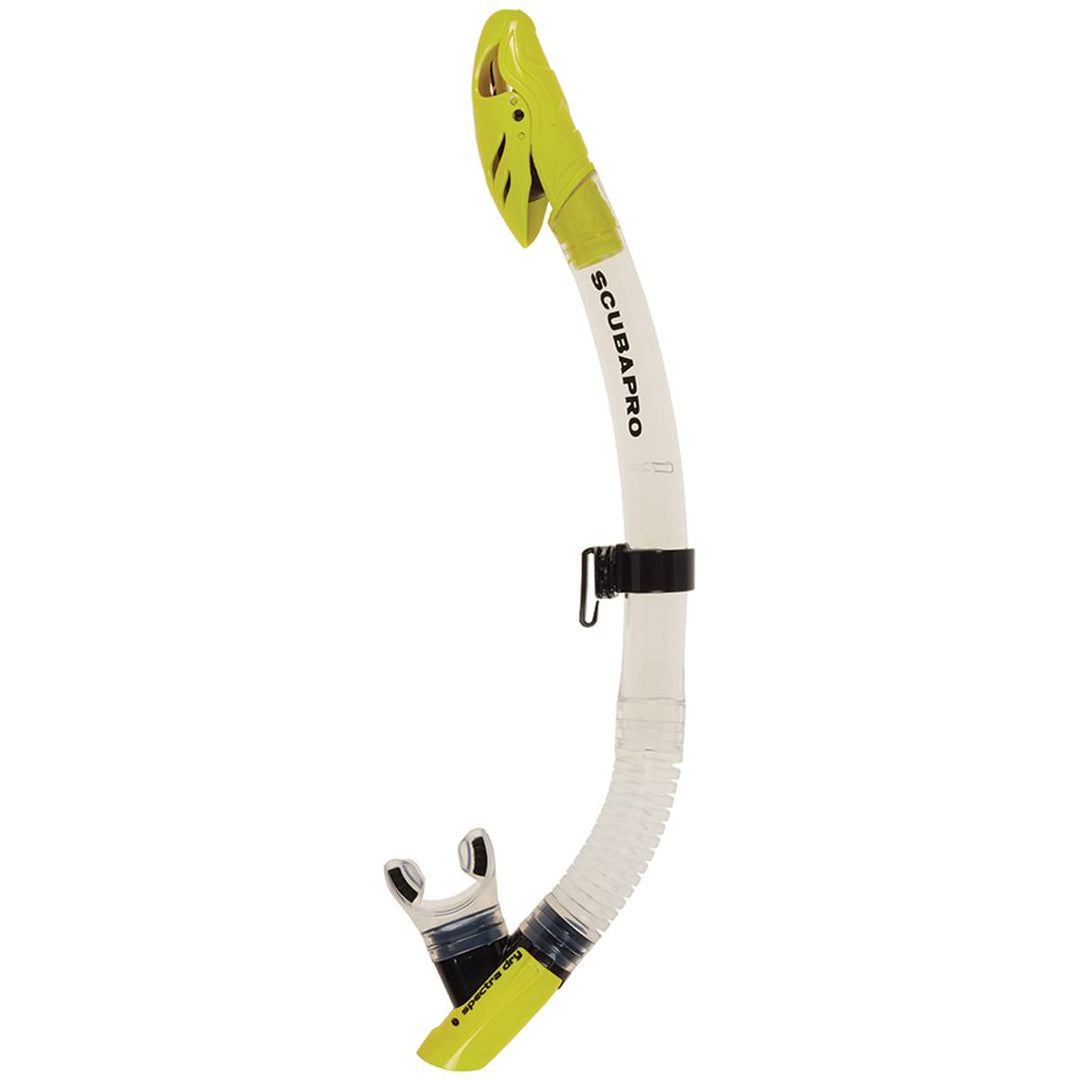 SCUBAPRO Spectra Dry Schnorchel klar/gelb, klar/gelb