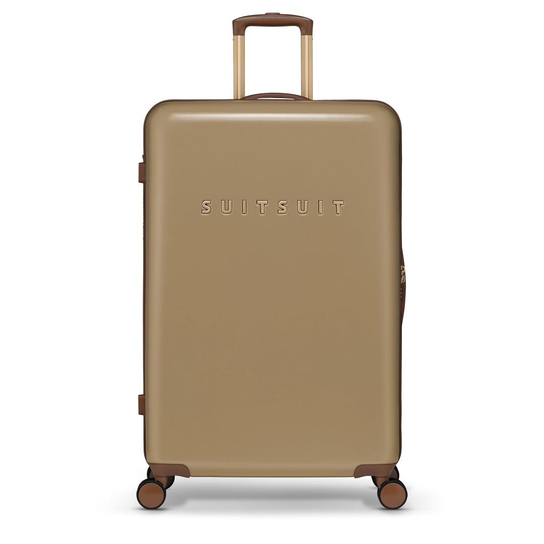 SUITSUIT Koffer Gross 76 cm - Hartschalen Reisekoffer mit Rollen - TSA-Schloss - 94 L - Fab Seventie