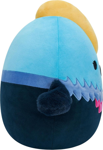 Squishmallows SQCR04136 - Melrose der Kasuar 30 cm, offizielles Kelly Toys Plüsch, superweiches Kusc