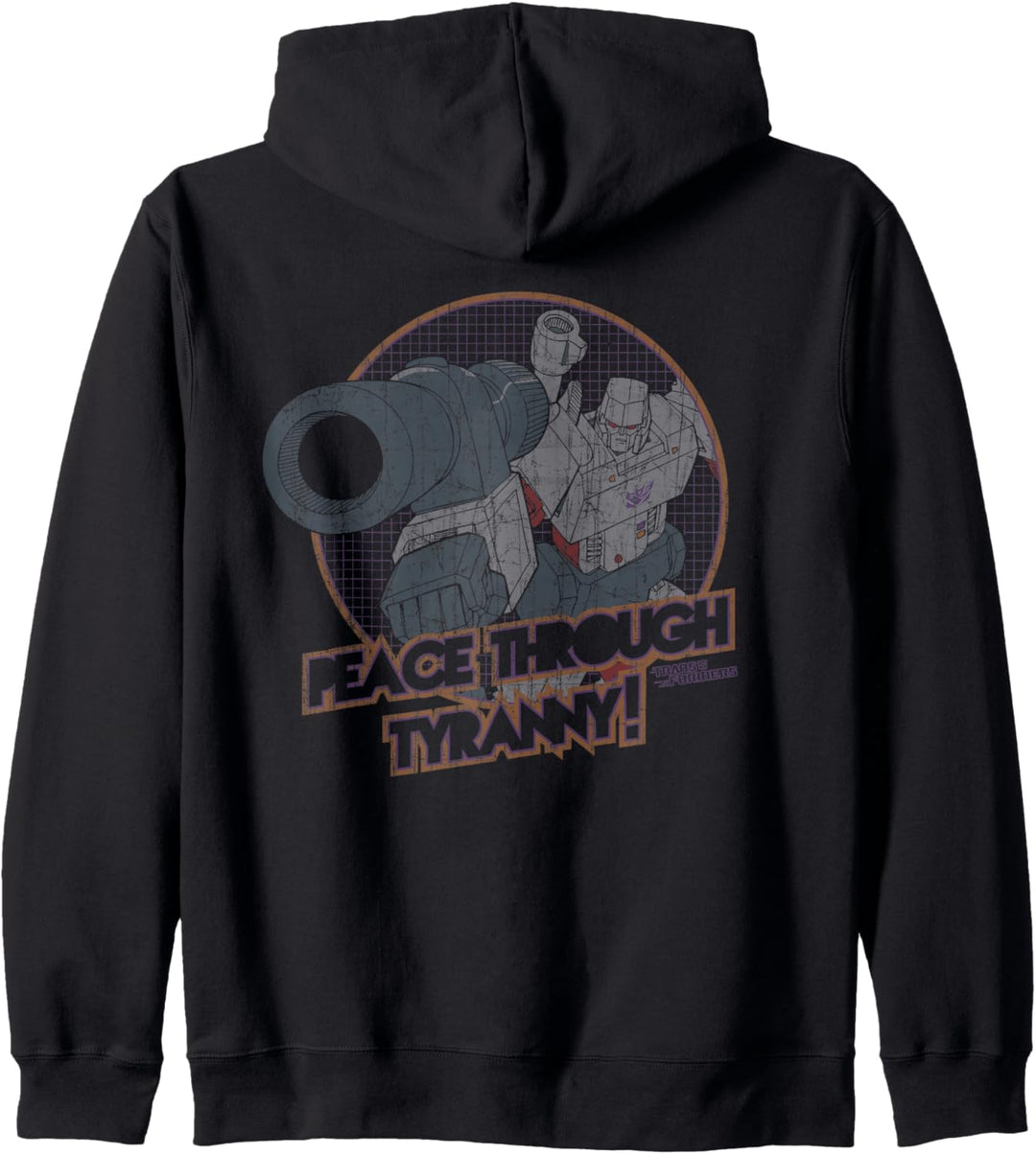 Transformers Megatron Abzeichen Tyrannei Kapuzenjacke