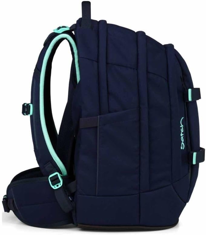 Satch Pack Schulrucksack Set 3tlg. inkl. Schlamperbox und Sportbeutel (Ocean Mint), Ocean Mint