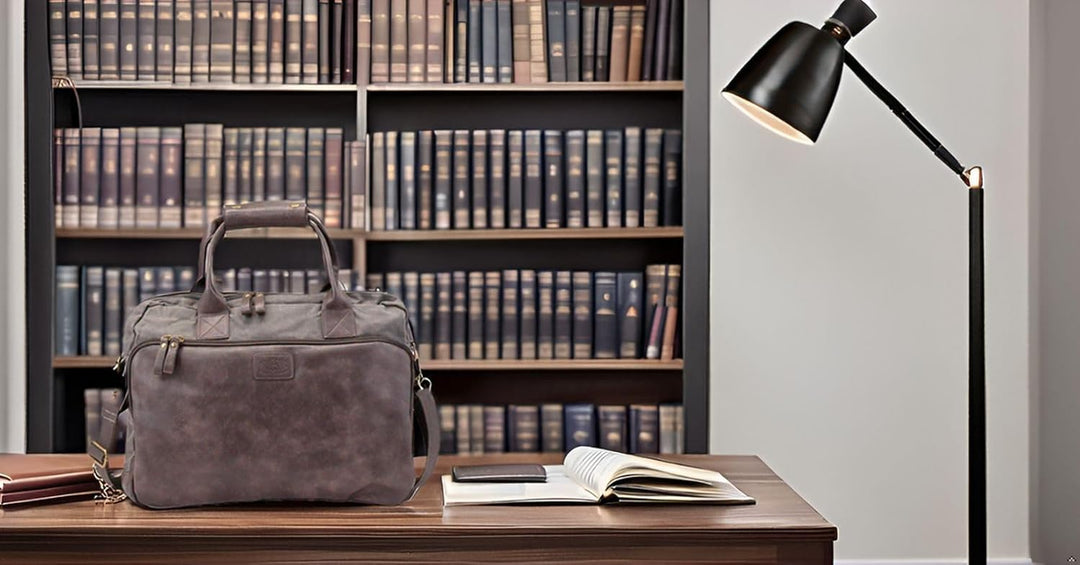 Pride & Soul 47312 - Laptoptasche MYSTIFY S, Schultertasche für 15 Zoll Notebooks, Umhängetasche aus