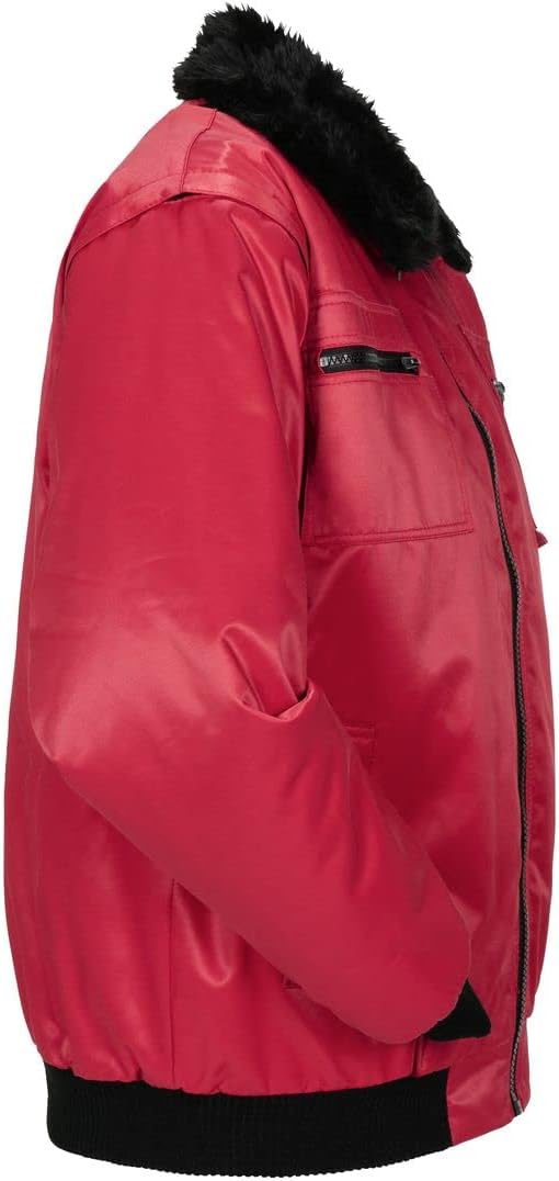 Planam Outdoor Winter Herren Gletscher Comfortjacke rot Modell 0359 Grösse L Rot L, Rot L