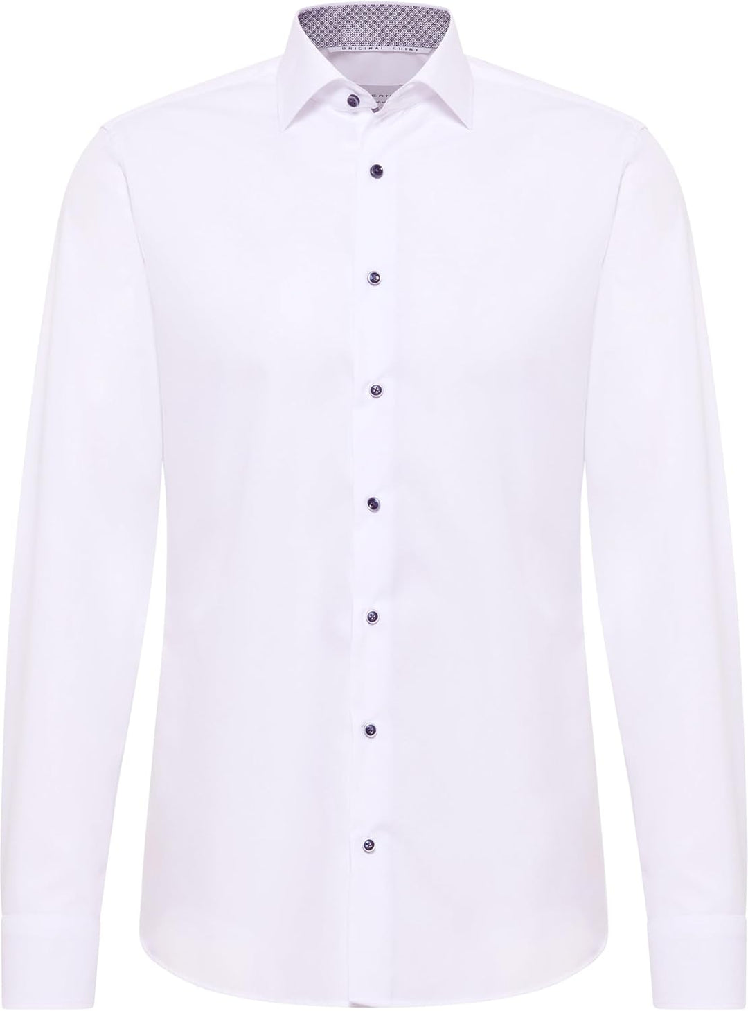 ETERNA Herren Original Shirt Slim FIT 39 Kragen / 67 Ärmel Weiss, 39 Kragen / 67 Ärmel Weiß