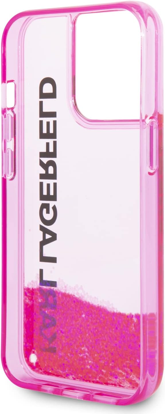Karl Lagerfeld KLHCP14XLCKVF Hülle für iPhone 14 Pro Max 6,7" rosa/pink hardcase