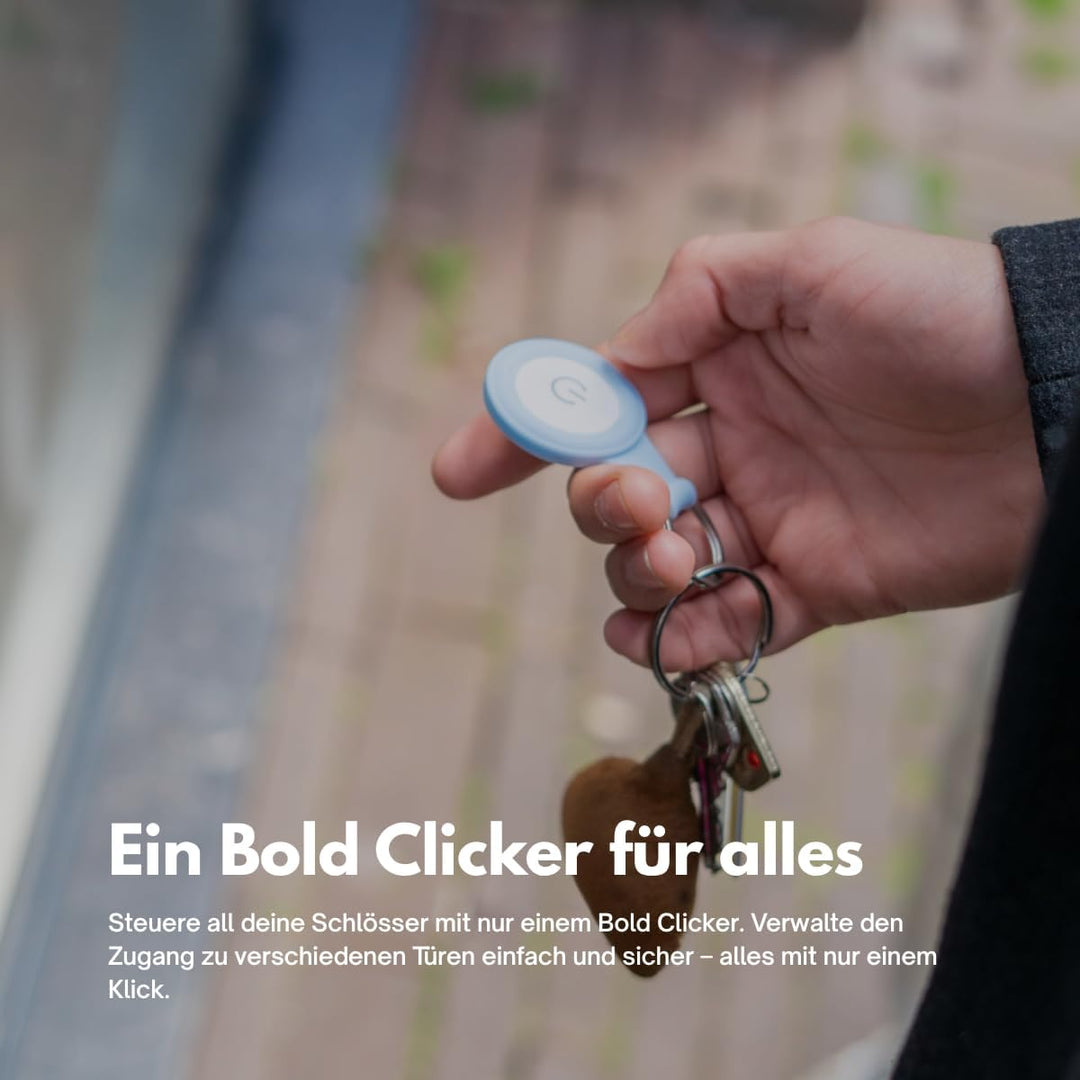 Bold Smart Lock - Bold Clicker - Schlüsselanhänger - 4er Pack