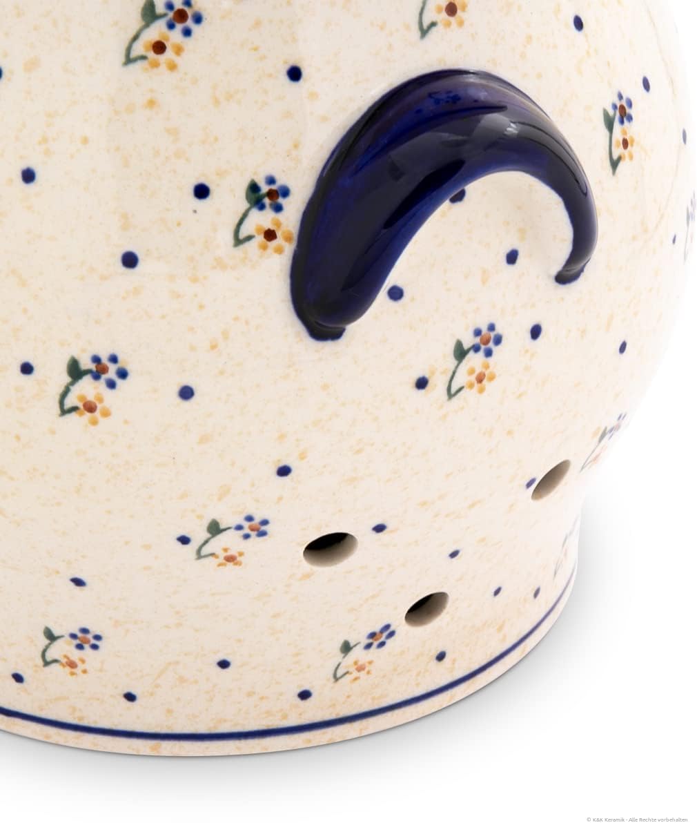 Bunzlauer Keramik Kartoffeltopf/Mehrzwecktopf/Keramiktopf 5 Liter Dekor 111