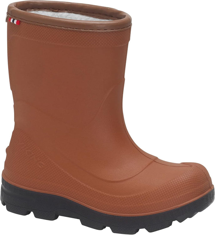 Viking Unisex Kinder Ecorox 1.0 Warm Snow Boot 22 EU Cognac Navy, 22 EU Cognac Navy