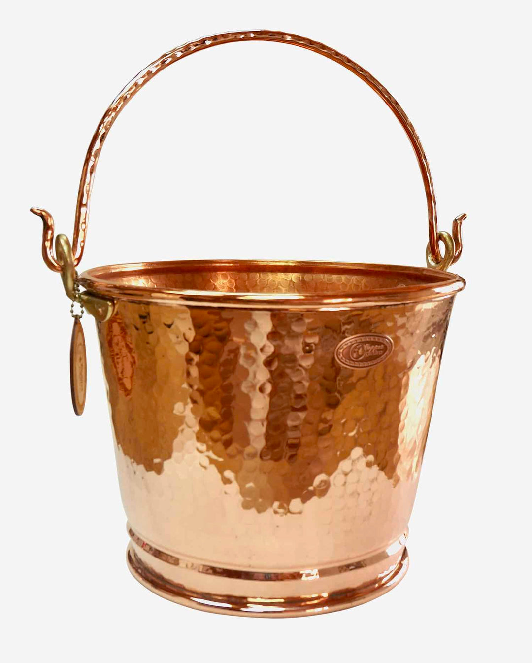 CopperGarden 8 Liter Kupfereimer | Stilvoller Eimer aus reinem Kupfer | Antibakteriell = wirkt gegen