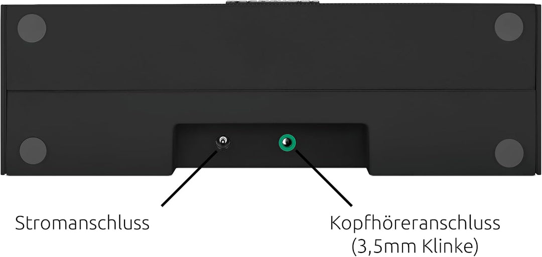 TechniSat DIGITRADIO 23 ASA – Küchen Unterbauradio mit ASA DAB+ &amp; Farbdisplay Schwarz, DAB+ &amp; Farbdi