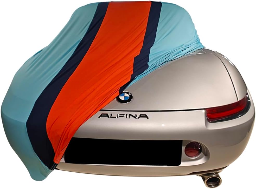 Indoor Autoabdeckung kompatibel mit BMW Z8 SUPER Soft Stretch
