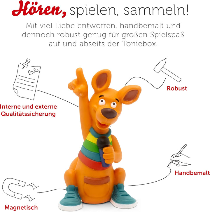 tonies Hörfiguren für Toniebox, Volker Rosin – Das singende Känguru, Kinderlieder für Kinder ab 3 Ja