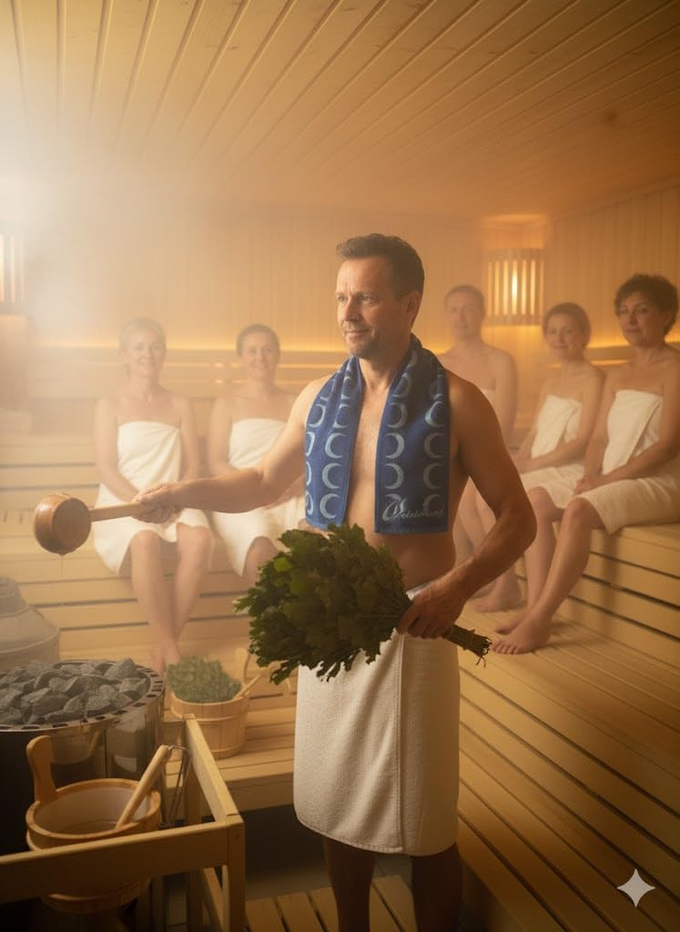 Dufte Momente Saunazubehör Saunaschal Hiki (Schweisstuch)