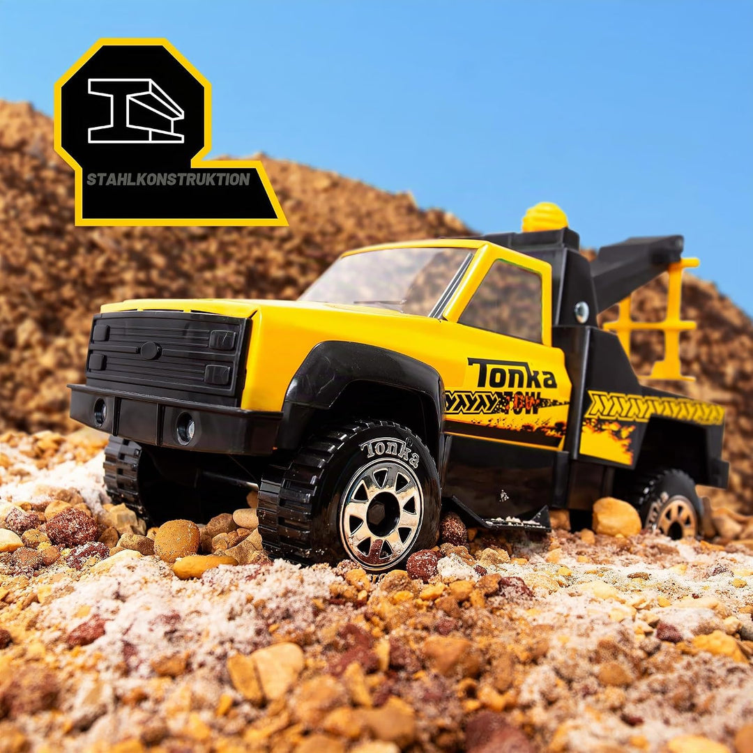 Micro Metals - Muldenkipper, Zementmischer, Bulldozer, Müllwagen, Tonka, Konstruktionsspielzeug für