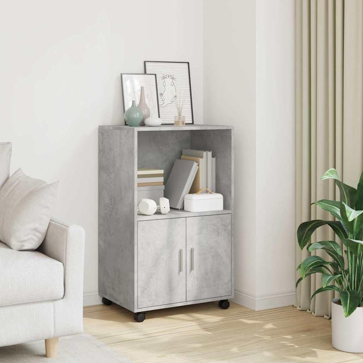 vidaXL Rollschrank, Büroschrank mit Stauraum, Aktenschrank für Wohnzimmer Büro, Bürocontainer Schran