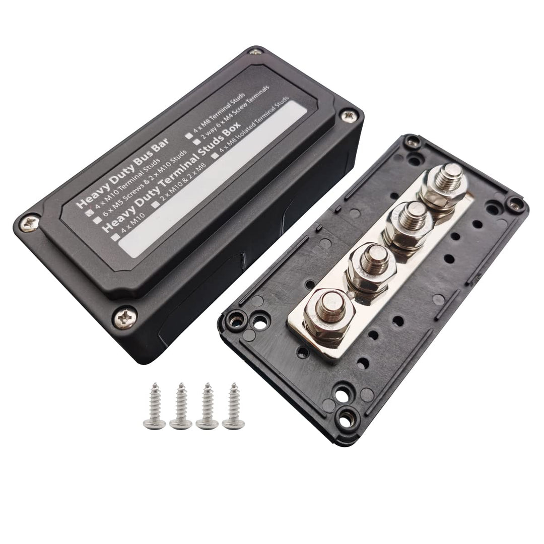 300A Sammelschiene 12v - 48V DC Verteilerschiene Geländewagen Masseverteiler Boot Drahtbox Camper Sa