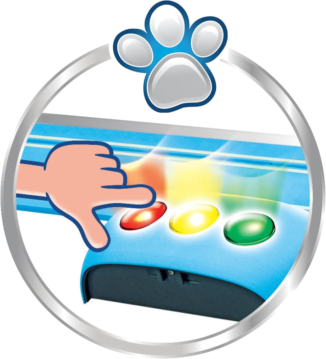 Carrera First PAW Patrol, Race 'N' Rescue – 3,5 Meter Lange Bahn mit Licht-, Sound- & Musikeffekten,