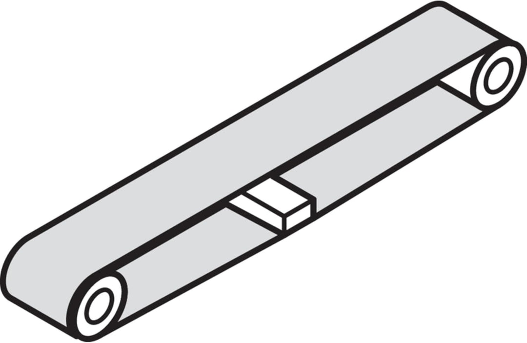 Klingpsor 307803 - PS 29 F Schleifbänder mit Papierunterlage, antistatisch, 150X2250 - Korn 80 Korn