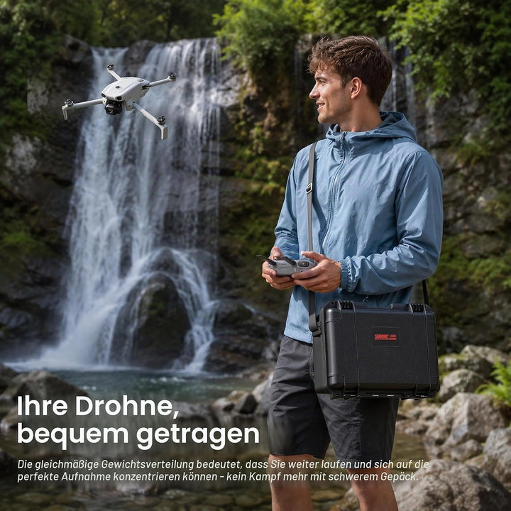 STARTRC Lito X1/1 Koffer, Wasserdichter Harter Tasche für DJI Lito X1/1 Fly More Combo Zubehör für D