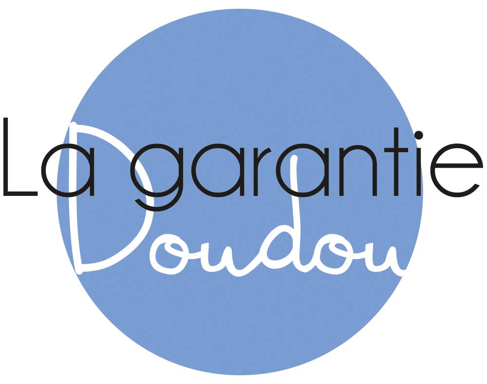 Doudou et Compagnie Jolijou DC3624 Babypuppe aus Stoff mit abnehmbarem Körper, 28 cm, Weiss/Rosa, Ro