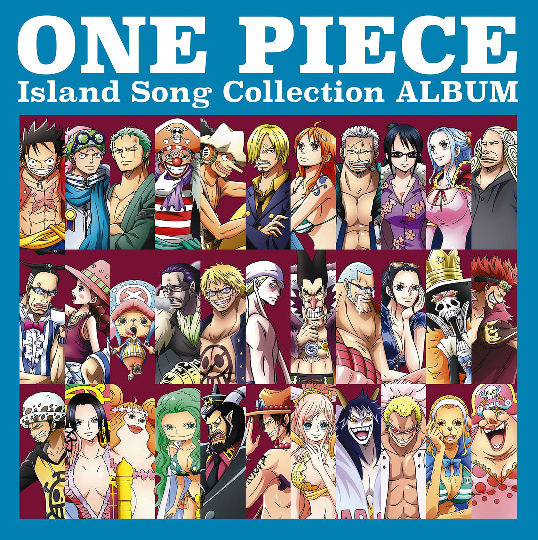 One Piece Island Song Collection Album, Audio-CD