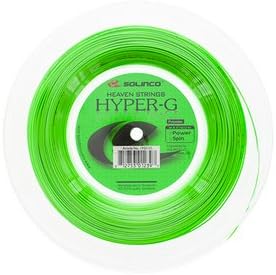 Solinco Hyper-G 200M Grün Tennis Saitenrolle 200m Monofil Grün 19, 19