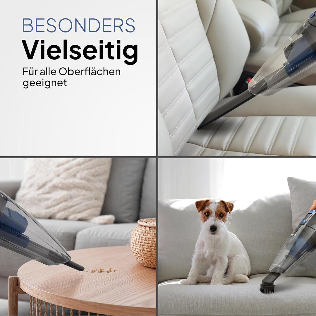 ProfiCare® 2in1 Handstaubsauger zum Nass- und Trockensaugen | Leistungsstarker Handstaubsauger Akku