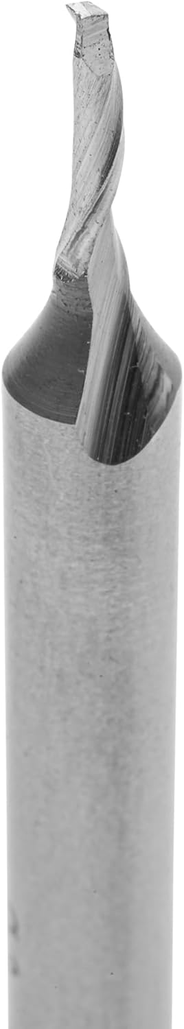ENT 30000 Spiral-Bohrnutenfräser HS, Schaft (S) 8 mm, Durchmesser (D) 3 mm, NL 12 mm, Z1, GL 60 mm D