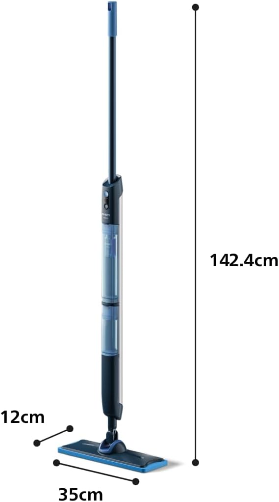 Philips OneUp 5000 Serie Elektrischer Wischmopp - 2X sauberere Böden², 2X schnelleres Wischen, Zwei