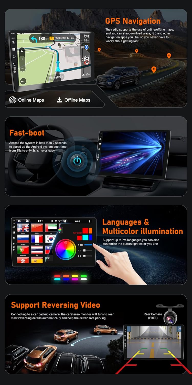 Android 15 Autoradio für Kia CEE&