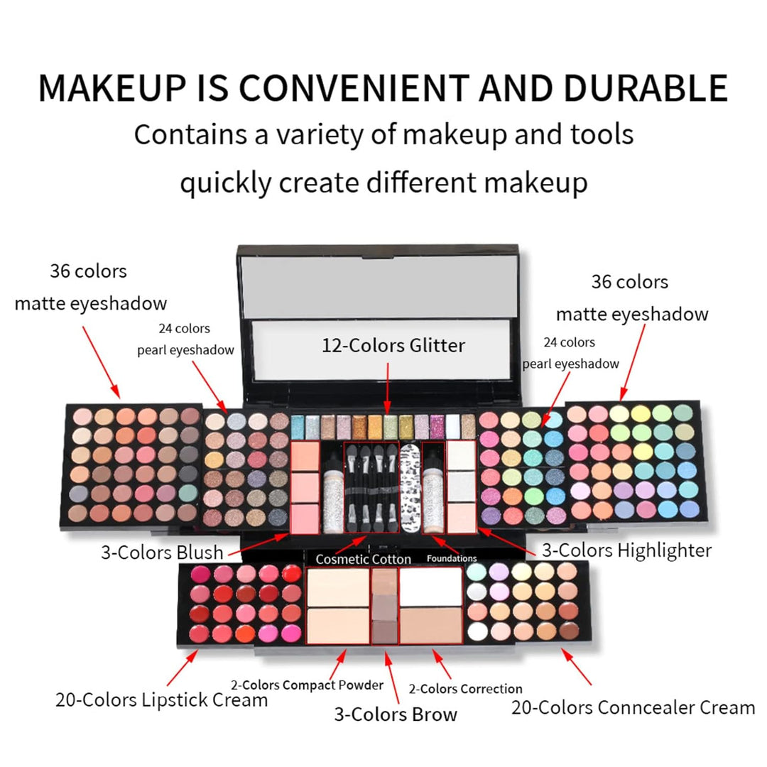 Lidschatten Palette, Eyeshadow Make Up Kosmetik Palette, Schminkpalette mit Hochpigmentierten Farben