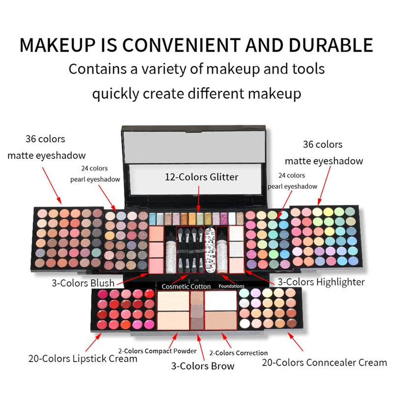 Lidschatten Palette, Eyeshadow Make Up Kosmetik Palette, Schminkpalette mit Hochpigmentierten Farben