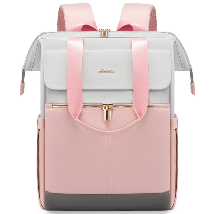 LOVEVOOK Laptop Schulrucksack Teenager, Damen Rucksack Modern, Schultasche Backpack Women Elegant Ta